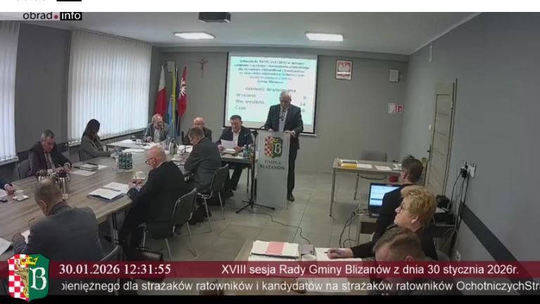 XVIII   Sesja Rady Gminy